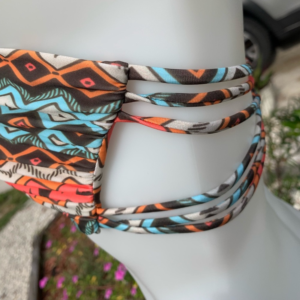 Boys + Arrows Multicolor Patterned Bikini - image 7